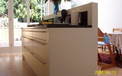 Kitchen Work Top and Kitchen Cupboards